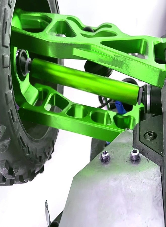 UURCSKY Extended CVD Drive Shaft Upgrades Parts for 1/10 WideMaxx MAXX 2.0 V2 89076-4 RC Car,Replace # 8996X 4pcs/Set (Green) - Image 5